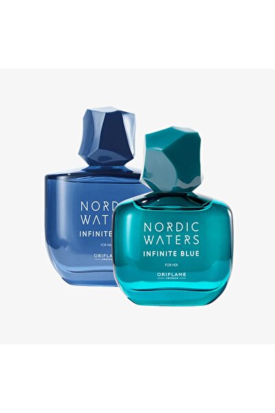 Oriflame Nordic Waters Infinite Blue for Him 50ml + For Her EdP 50ml Set 2 li