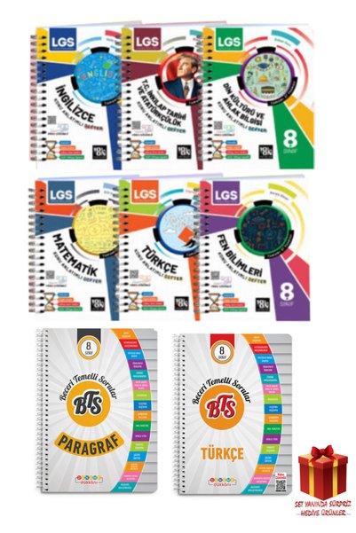 10'DA ON YAYINLARI 8.Sınıf LGS'ye Hazırlık Konu Anlatımlı Defter Tüm Dersler ...