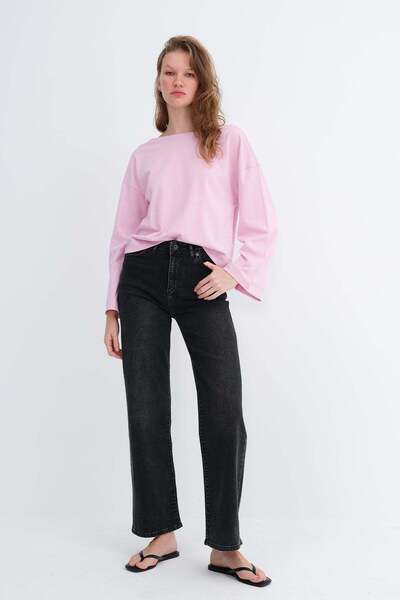 Addax Wide Leg Jean Pants Pn1131
