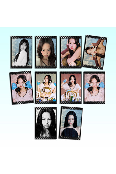 Generic Brand Blackpink Jennie Σετ 10 Φωτοκαρτών 55x87mm