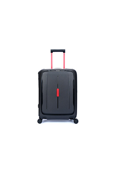 Samsonite Essens Spinner 55/20 146909-1186 Kabin Boy Valiz Siyah