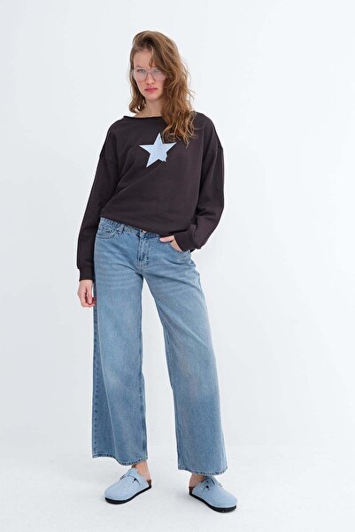 Addax Wide Leg Jean Pants Pn10030