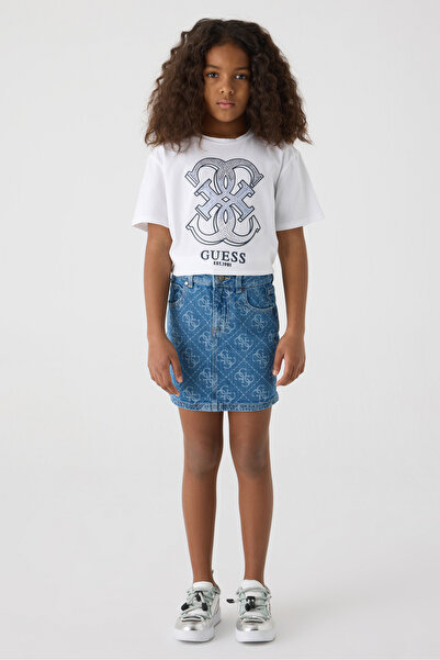Guess Girl Blue Skirt