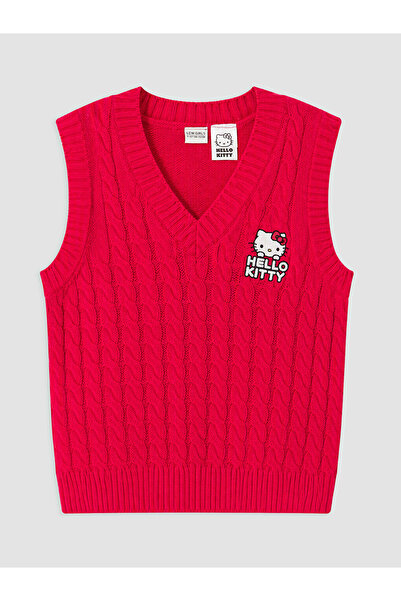 LC Waikiki Hello Kitty Girl's Knitwear Sweater