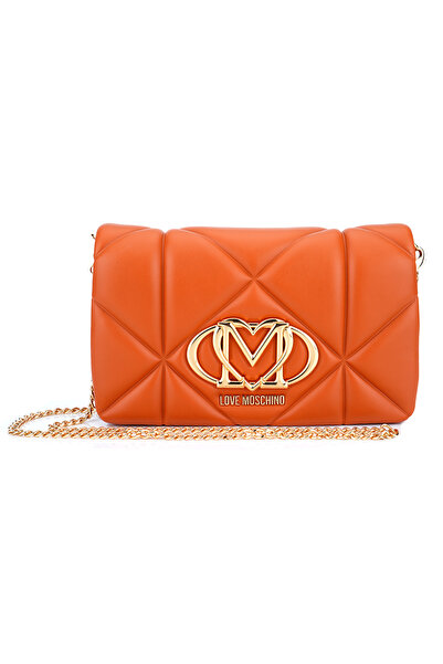 Love Moschino JC4043PP1NLC0450 Zincir Askılı Kadın Çanta Turuncu