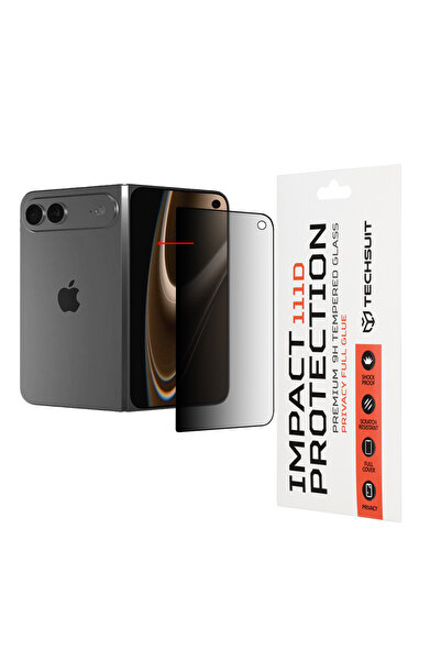 Techsuit Προστατευτικό οθόνης για iPhone Ultra, Διαφανές, Ιδιωτικότητας, Αντι...