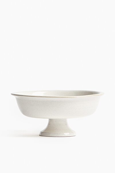 H&M Ayaklı Stoneware Servis Kasesi