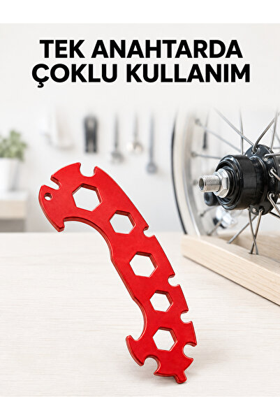Genel Markalar Çoklu Bisiklet Anahtarı 6 7 8 9 10 11 12 13 14 15 16 17 mm Tam...