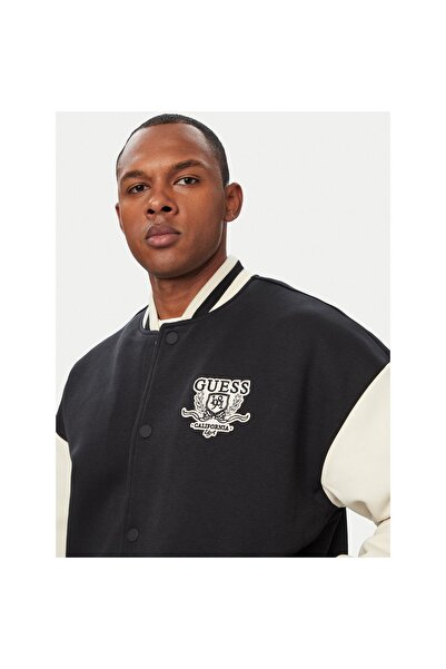 Guess Geacă bomber bărbați Z6YL07K5007 Negru
