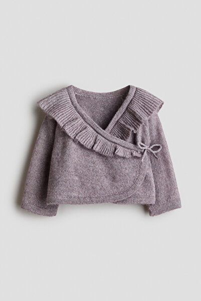 H&M Fırfırlı Anvelop Hırka