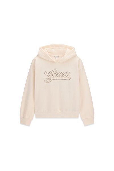 Guess Bluză de fată J6BQ06K6091 Crem
