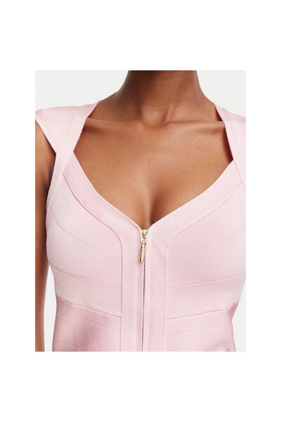 Guess Rochie de cocktail pentru femei W6YKAQZ1265 Roz