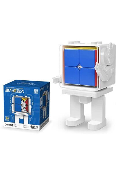 hediyecik Moyu Meilong 2x2 Manyetik Mıknatıslı Robot Küp Zeka Küpü Akıl Küpü ...