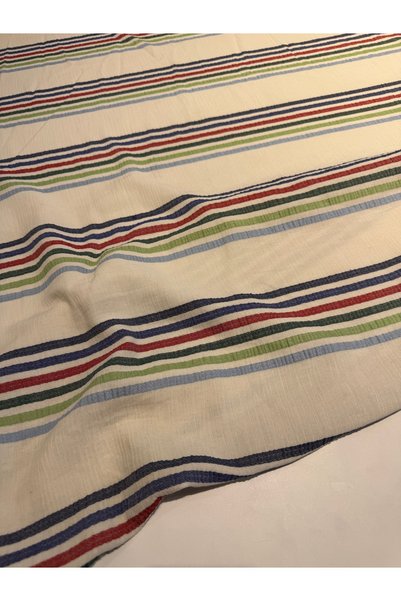 Niks Home 100% Organic Cotton Double Layer Muslin Fabric |   Multipurpose |   1 Meter |   Width: 150cm