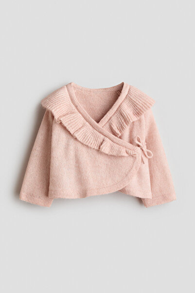 H&M Fırfırlı Anvelop Hırka