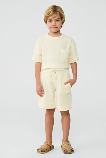 NBT JEANS Boy Ecru Shorts