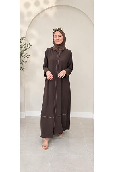 NATURAMED SAHRA ŞERİT DETAYLI MEDİNE İPEĞİ FERACE