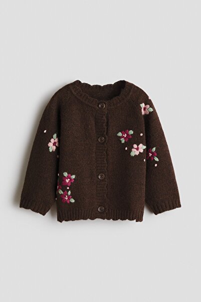 H&M İşleme Detaylı Hırka