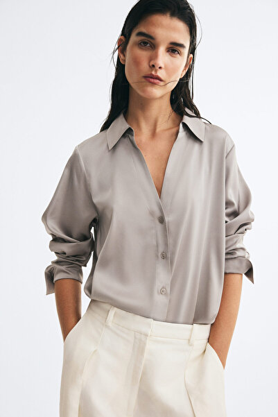 H&M V Yakalı Bluz