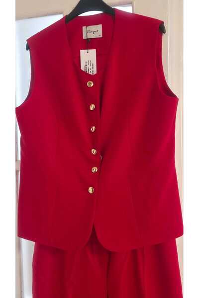 Generic Brand Costum cu vestă și pantaloni