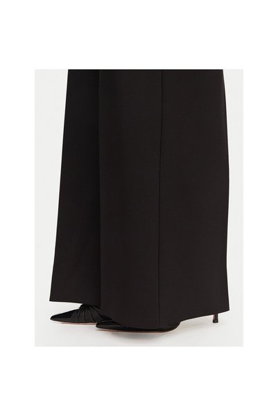 RINASCIMENTO Pantaloni de damă din material textil CFC0130141003 Negru