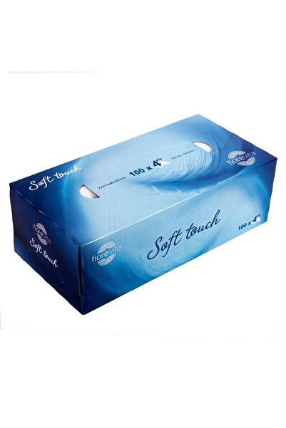 OEM Șervețele faciale Soft Touch - 100 de foi, cutie cu 4 straturi