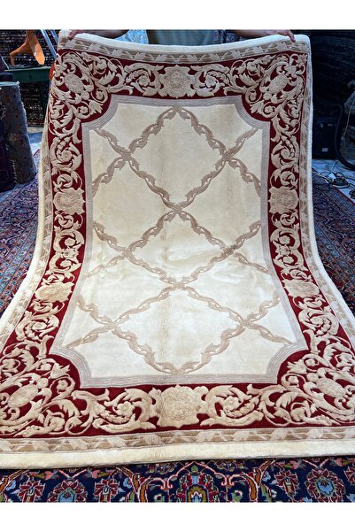 RD RAMAZAN DAĞ EL HALI SANATI El Dokuma Kabartmalı Çin Halısı Birinci Sınıf K...