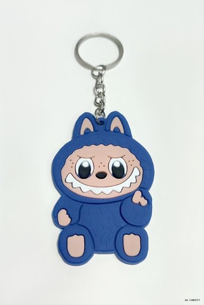 ZERO LAND CONCEPTA Labubu Silicone (162720) Keychain, Blue