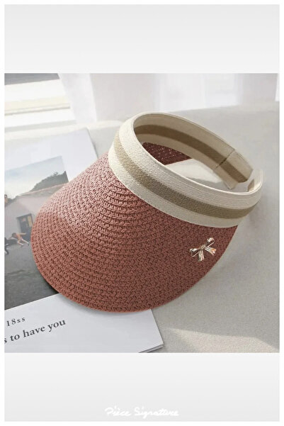 PIECE SIGNATURE Anti-Uv Straw Sun Hat (57-58 cm)