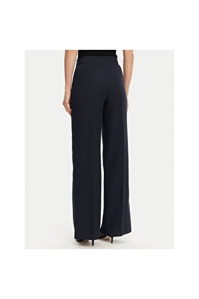 MAX&Co. Pantaloni de damă din material textil 2518131034200 Albastru închis