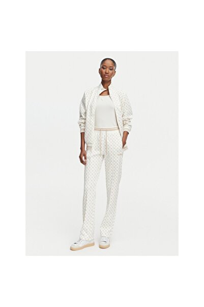 Guess Pantaloni de trening pentru femei V5YB20KB212 Crem