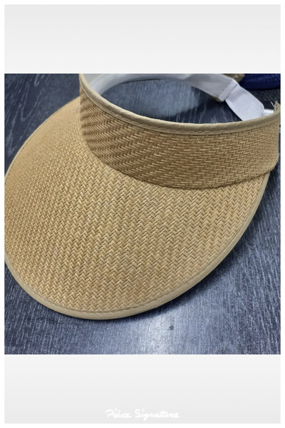 PIECE SIGNATURE Anti-UV Straw Sun Hat
