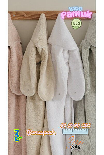 zera collection Bebek Kundak havlu - Premium büyük boy