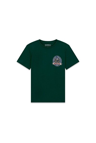 Guess Tricou băieți L6YI07K3715 Verde