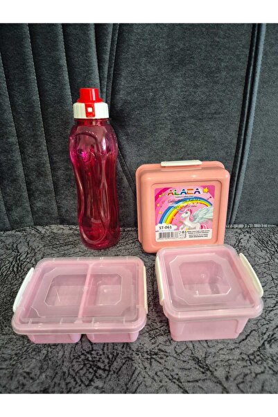 Lider MAGNESİA 4LÜ OKUL BESLENME SETİ 1,4 LT + 750ML SU MATARASI