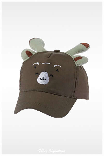 PIECE SIGNATURE 100% Cotton Sun Hat for Boys (1-3 Years) (Size 50)