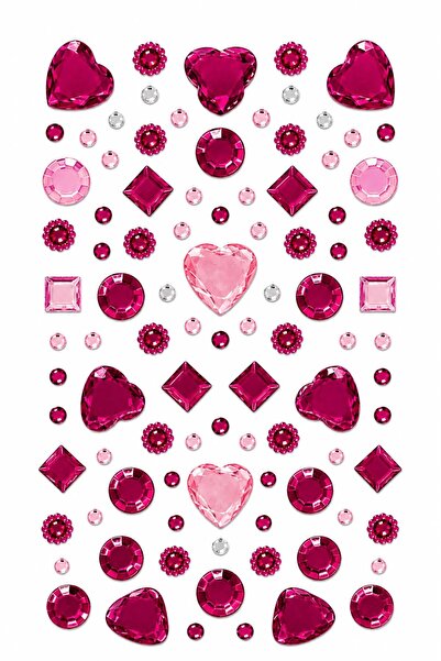 Charmist Gem Era Body Jewels Renkli Yüz ve Vücut Taşı Sticker