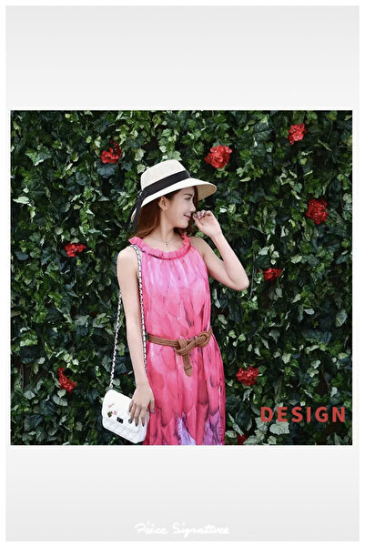 PIECE SIGNATURE Luxury Straw Beach Hat (57-58 cm)