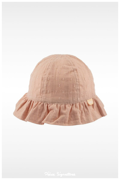 PIECE SIGNATURE 100% Cotton Baby Sun Hat (for Girls) (0-18 Months) (Size 46)