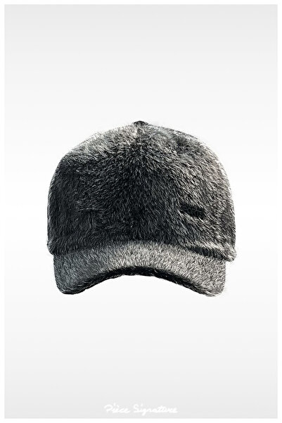 PIECE SIGNATURE Bearded, Baseball Model, Winter Earmuffs, Fleece Inside, Adju...