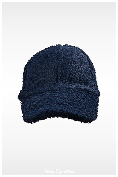 PIECE SIGNATURE Imitation Lamb Wool Baseball Cap for Women