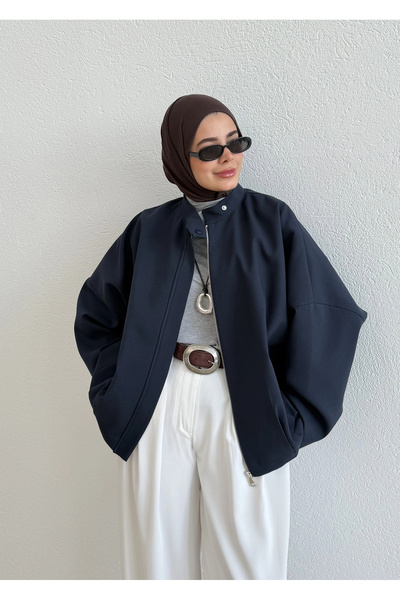 MODA AKSA 7781 BAMBER CEKET LACİVERT