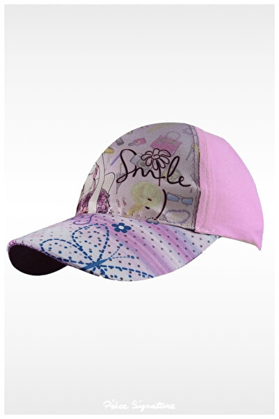 PIECE SIGNATURE Simple Photographer Girl's Hat (Age 3-8) (Pink)