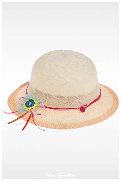 PIECE SIGNATURE Children's Mercerized Hat (52-54 Cm) 2-6 Years Old (With Adju...