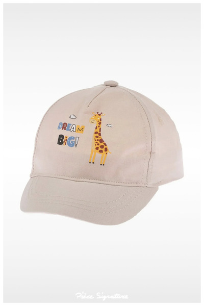 PIECE SIGNATURE 100% Cotton Sun Hat for Boys (1-3 Years) (Size 48-50)