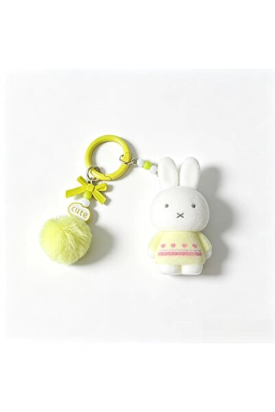 Choice8 E Miffy Cute Creative Fashion Plush Keychain Portable Decorative Rabb...