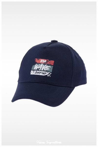 PIECE SIGNATURE 100% Cotton Sun Hat for Boys (Ages 4-8) (Size 52)
