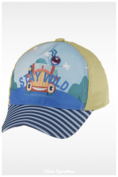 PIECE SIGNATURE Girl, Printed Hat (Age 4-8) (52 cm)