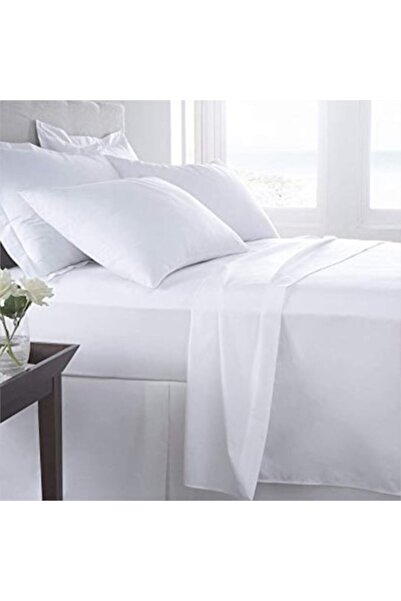 COM LIVING HOUSE Cearșaf de pat cu elastic pentru saltea 280 x 280 cm, bumbac...