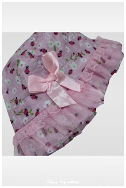 PIECE SIGNATURE Ladybug Baby Sombrero Bucket Hat (Age 2-4) (Pink)